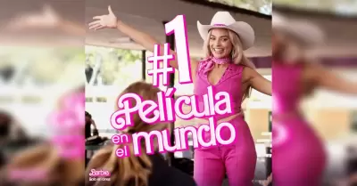 La película de Barbie tiñe de rosa los cines de Argentina