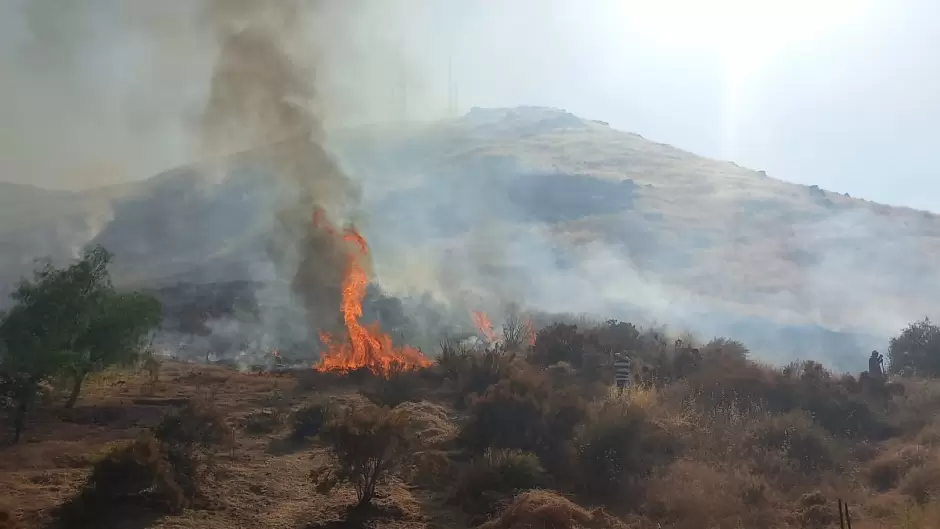 Atienden Bomberos y Proteccin Civil cuatro incendios simultneos en BC