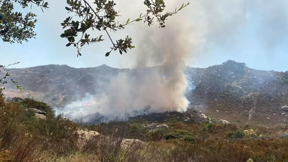 Incendios en Baja California