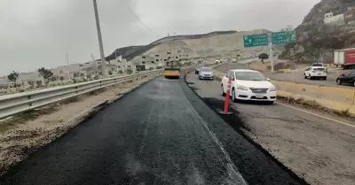 Trabajos de rehabilitacin de vialidades en Playas de Tijuana