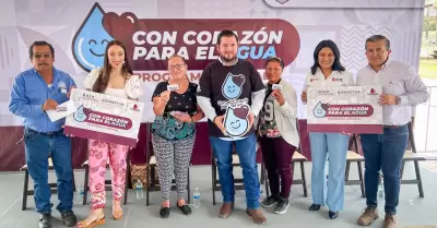 Tarjeta con el Corazn para el agua