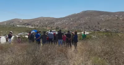 Desalojan a invasores de terrenos del Cañón del Matadero; los reubican