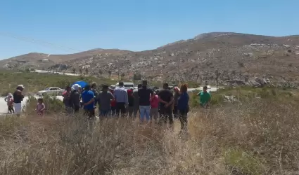 Desalojan a invasores de terrenos del Can del Matadero; los reubican