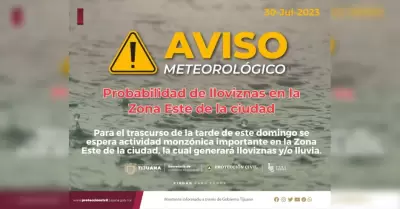 Aviso de Proteccin Civil