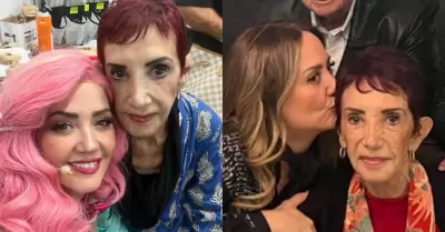 Andrea Legarreta comunic sobre el fallecimiento de su madre.