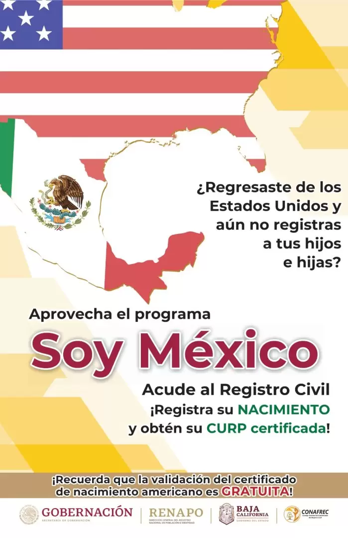 Campaa "Soy Mxico" en Tijuana