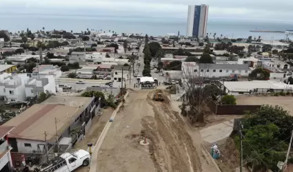 Pavimentaci�n en El Sauzal