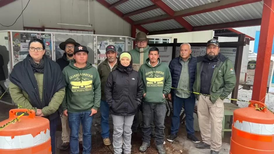 Labor de guardaparques de Baja California