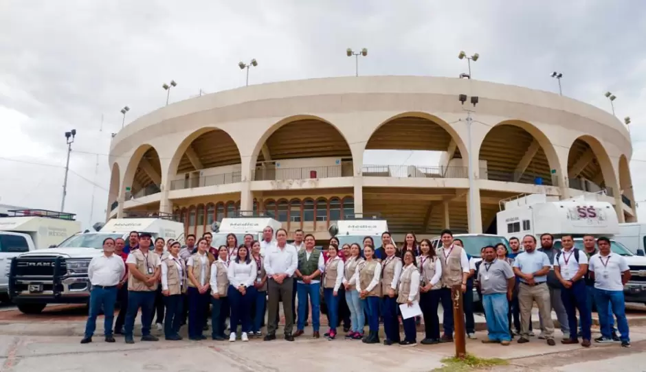 Ruta de unidades mviles de hidratacin para la poblacin en contexto de vulnerabilidad en Mexicali