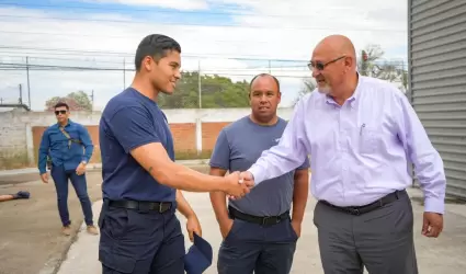 Inauguran capacitacin a Bomberos sobre rescate con cuerdas