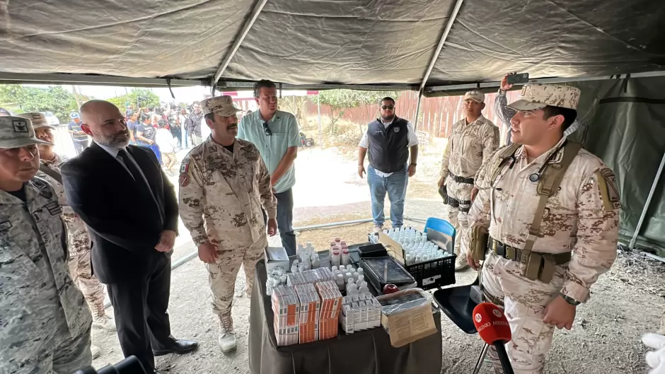 Semana de la seguridad y la paz en la colonia Libertad