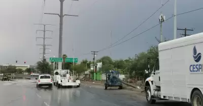 Probabilidad de tormentas elctricas este martes