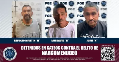 Detenidos en Cateo