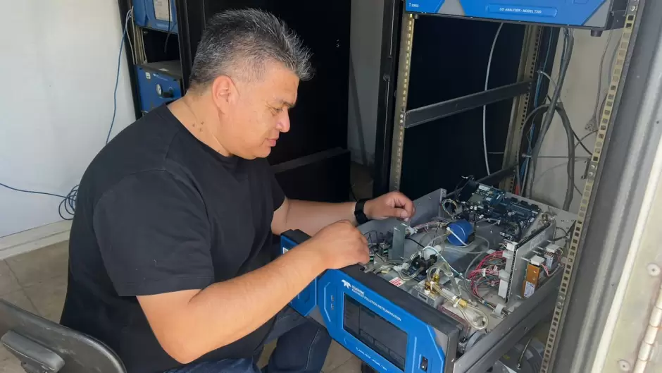 Monitoreo de la calidad del aire en Baja California