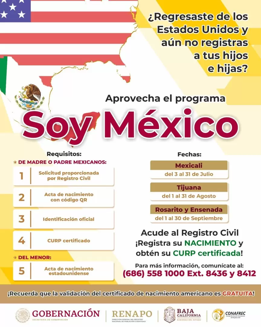 Campaa de doble nacionalidad "Soy Mxico"