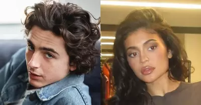 Timothe Chalamet y Kylie Jenner