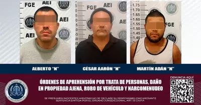 Detenidos por diversos delitos