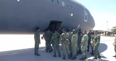 Arriba personal militar a Mexicali para fortalecer la estrategia de seguridad