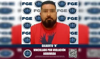 Hombre acusado de violacin agravada