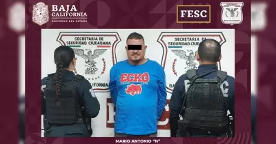 Detenido por violencia familiar