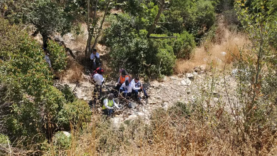 Hallazgo de 8 osamentas en terrenos aledaos a la carretera Tijuana - Tecate