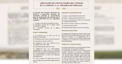 Amplan hasta septiembre convocatoria para conformar el consejo de la crnica y 