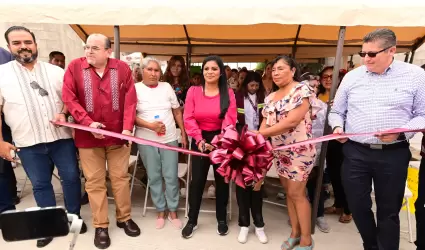 Construccin de calle Texcoco en delegacin Snchez Taboada