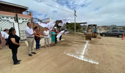 Obra de introduccin de alcantarillado sanitario