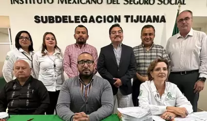 Presenta titular del IMSS Baja California avances del Instituto ante Consejo Con