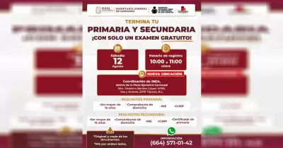 Llama SGG a asistir a su ltima jornada de certificacin de primaria y secundari