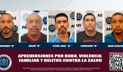 Detenidos