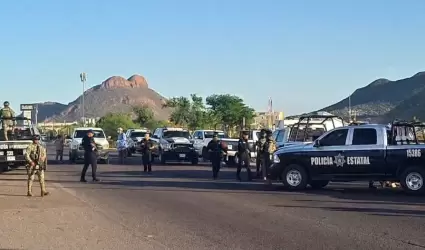 Agresin a policas de Guaymas