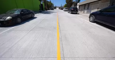 Obra de pavimentacin en delegacin La Presa ALR