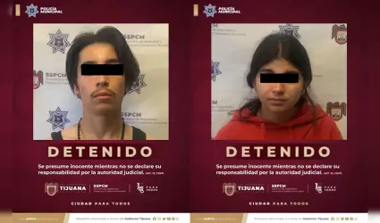 Pareja detenida