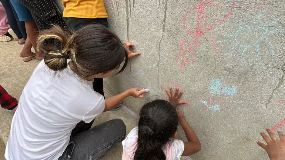 Campamento de verano para nios migrantes