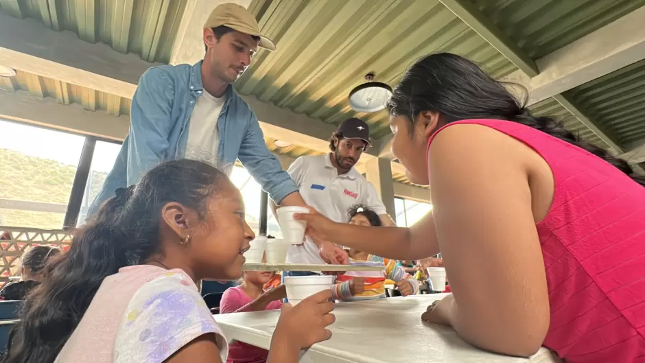 Campamento de verano para nios migrantes