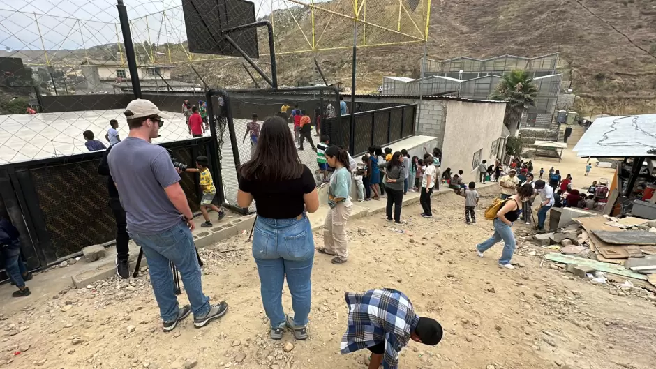 Campamento de verano para nios migrantes