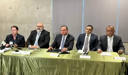 Conferencia de prensa del Consejo Coordinador Empresarial de Tijuana