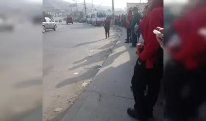 Larga fila para Urbi-Pacfico