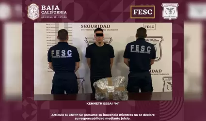 Hombre con posesin de 2 kilos de marihuana