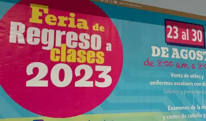 Feria de regreso a clases 2023