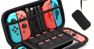 Funda para guardar todos los elementos del Nintendo Switch.