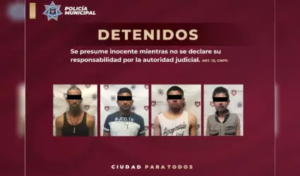 Detenidos