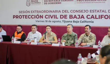 Sesin del Consejo Estatal de Proteccin Civil