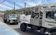 Activan el Plan Marina en su fase de prevencin por el paso del Huracn "Hilary", en la pennsula de Baja California