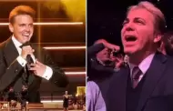 As disfrut Cristian Castro el concierto de Luis Miguel