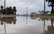 VIDEO: Lluvias generan afectaciones al sur de BC a causa de la ahora tormenta Hilary