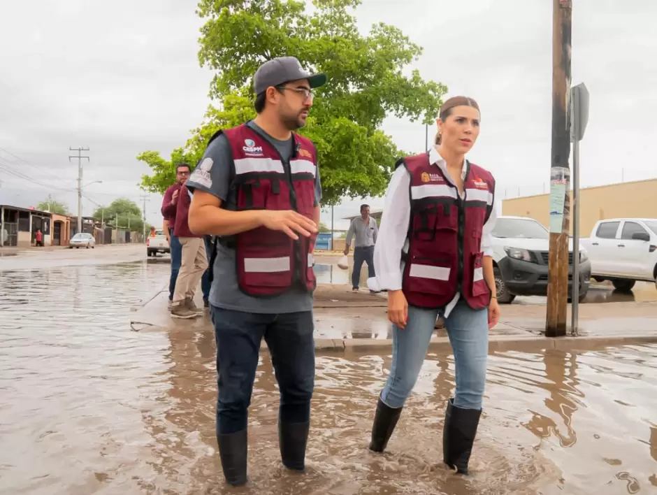 Supervisan acciones de proteccin contra tormenta tropical Hilary