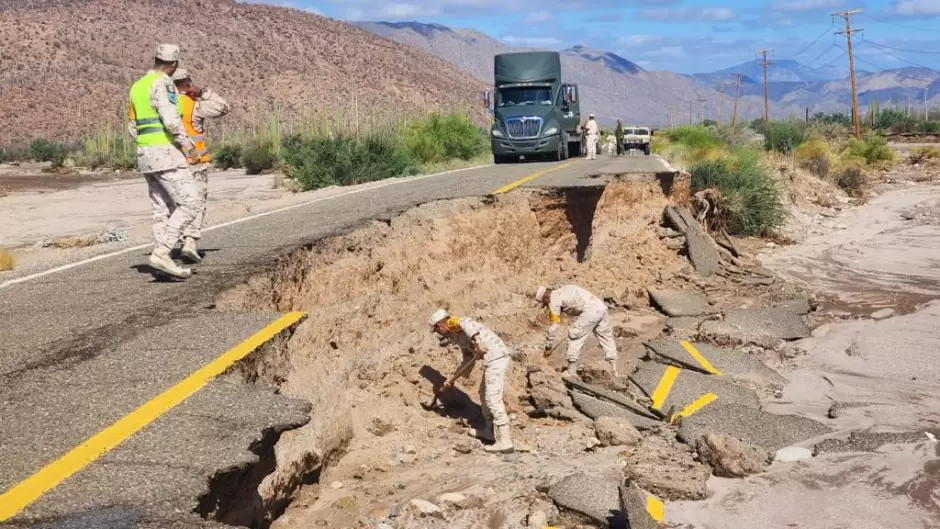 Ejrcito Mexicano inicia la fase de recuperacin en BC y BCS