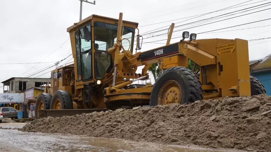 Supervisin de limpieza y mantenimiento urbano por lluvias